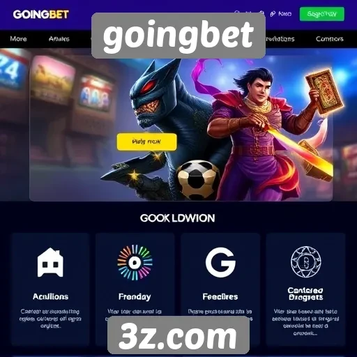 Exploração das funcionalidades do site de jogos goingbet